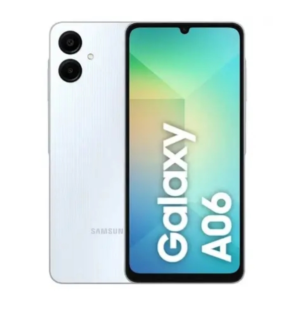 Smartphone Samsung Galaxy A06 128GB 4GB RAM 6,7" Branco