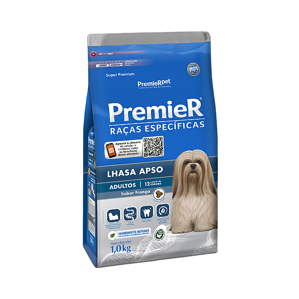 Ração Premier Pet Raças Específicas Lhasa Apso Adulto 1KG