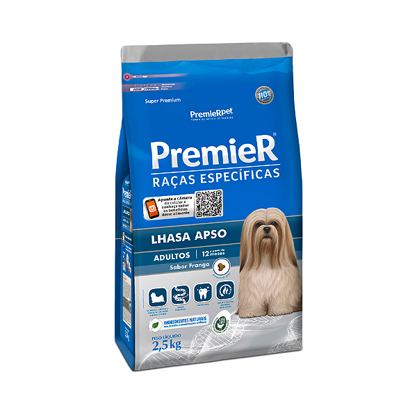 Ração Premier Pet Raças Específicas Lhasa Apso Adulto 2,5KG