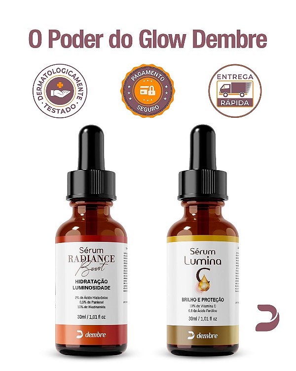 Kit Dembre Duo Séruns – Lumina + Radiance Boost