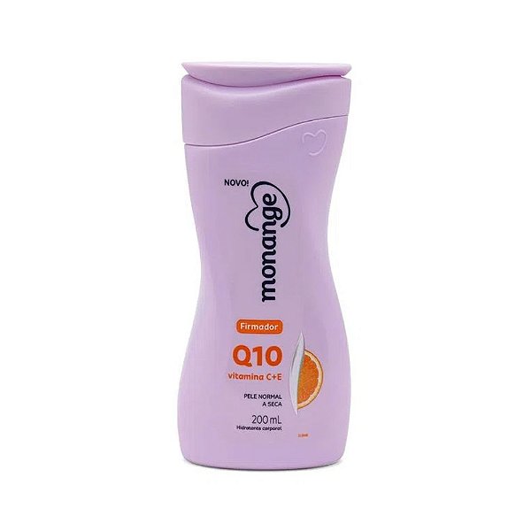 Hidratante Corporal Monange Firmador Q10 Vitamina C + E Todo Tipo de Pele 200ml