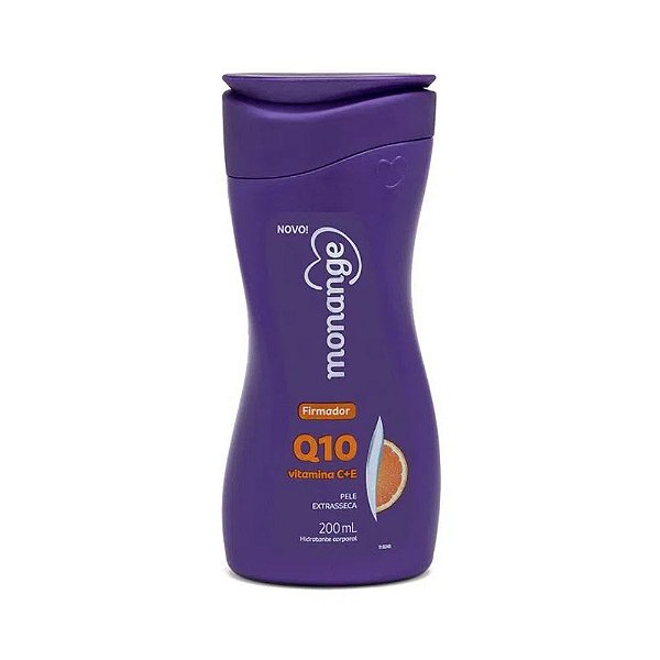 Creme Hidratante Monange Firmador Q10 Vitamina C + E Pele Extrasseca 200ml