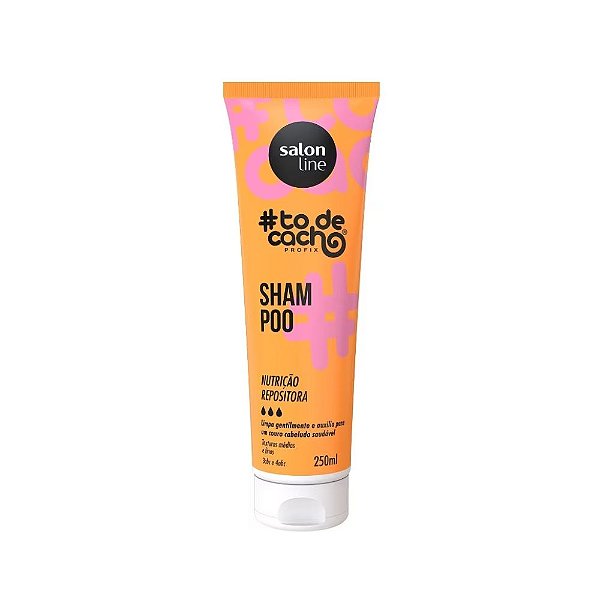 Shampoo #todecacho Nutrição Repositora Salon Line 250ml