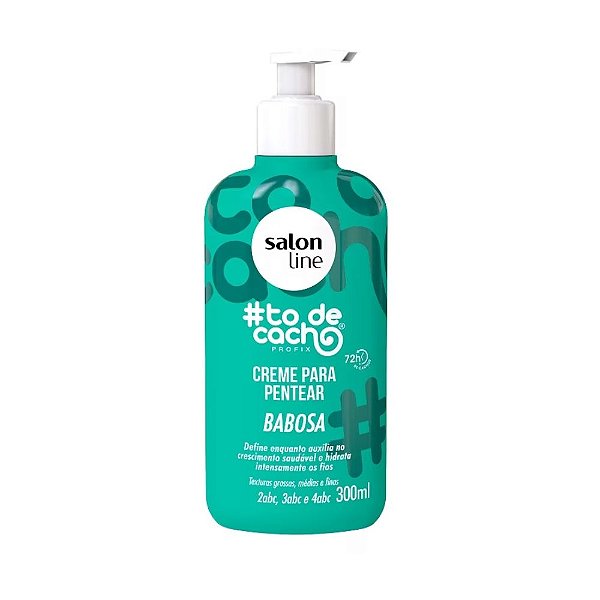 Creme para Pentear #todecacho Babosa Salon Line 300ml