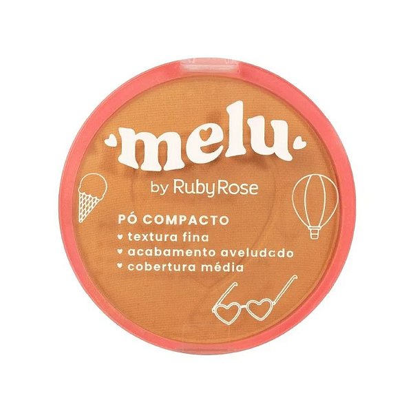Pó Compacto Melu By Ruby Rose ME100 10g
