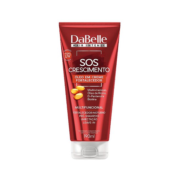 Óleo Em Creme Dabelle Hair SOS Crescimento 190ml