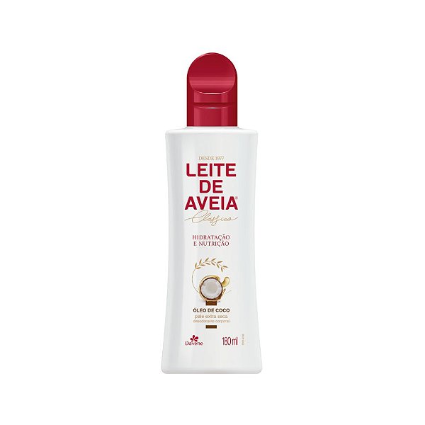 Hidratante Corporal Leite de Aveia Óleo de Coco Davene 180ml