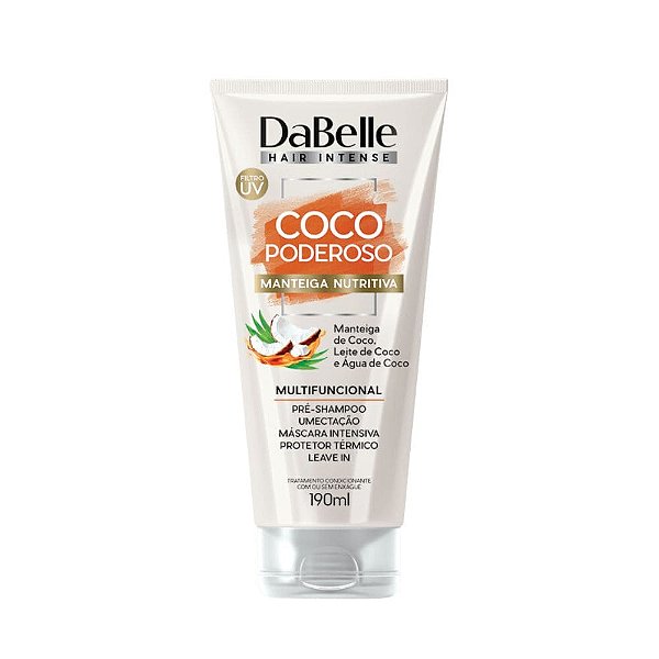 DaBelle Hair Intense Coco Poderoso Manteiga Nutritiva 190ml