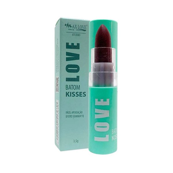 Batom Bastão Max Love Kisses Cor 256 3,5g
