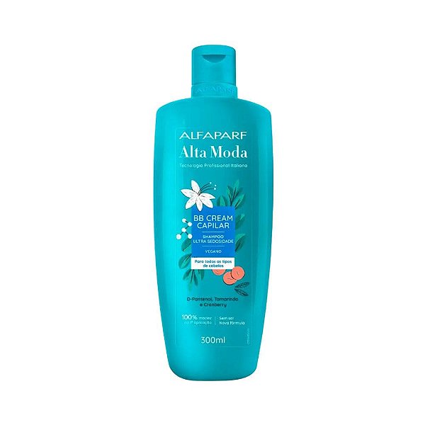 Shampoo Alfaparf Alta Moda BB Cream Ultra Sedosidade 300ml