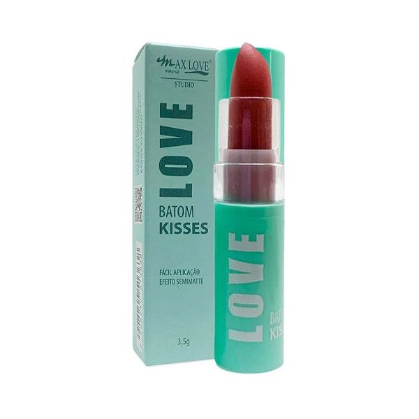 Batom Bastão Max Love Kisses Cor 252 3,5g