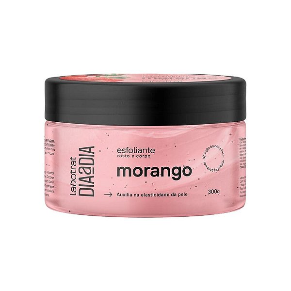 Esfoliante Rosto e Corpo Labotrat Morango Dia a Dia 300g