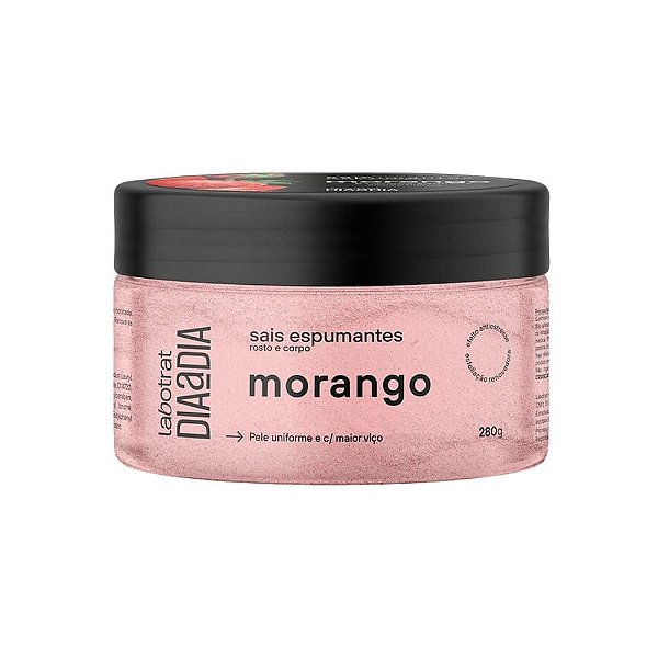 Sais de Banho Espumantes Rosto e Corpo Morango Labotrat 280g