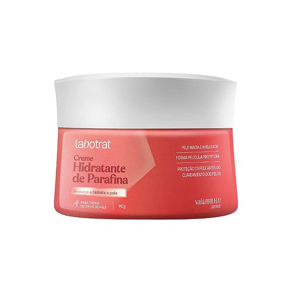 Creme Hidratante Parafina Óleo Cenoura e Urucum Labotrat 90g