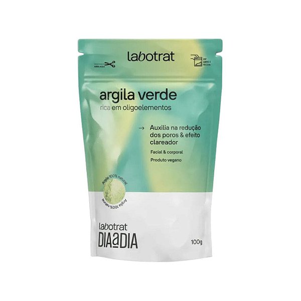Argila Verde Facial e Corporal Dia a Dia Labotrat 100g