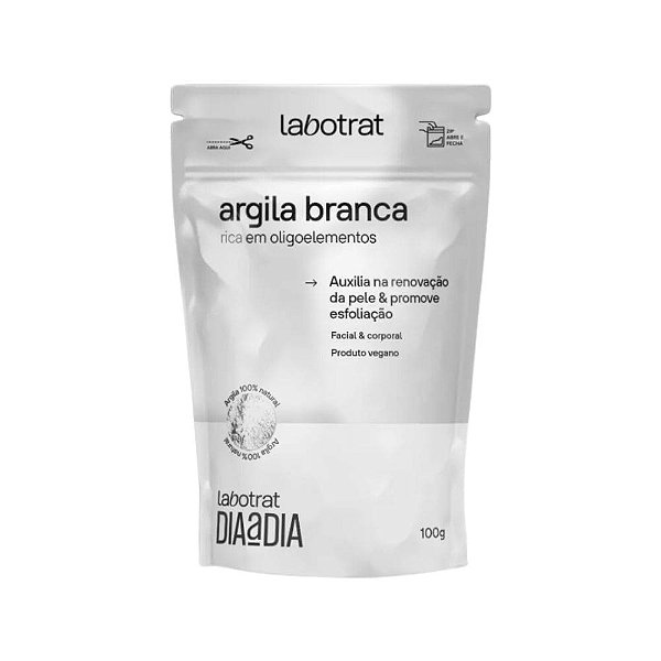 Argila Branca Facial e Corporal Dia a Dia Labotrat 100g