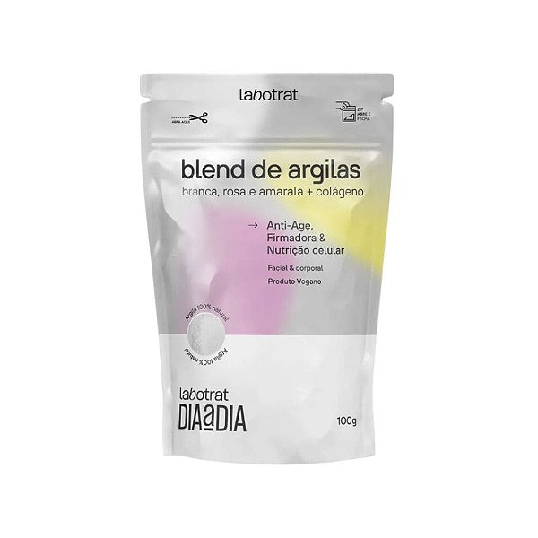 Blend de Argilas e Colágeno Facial e Corporal Labotrat 100g