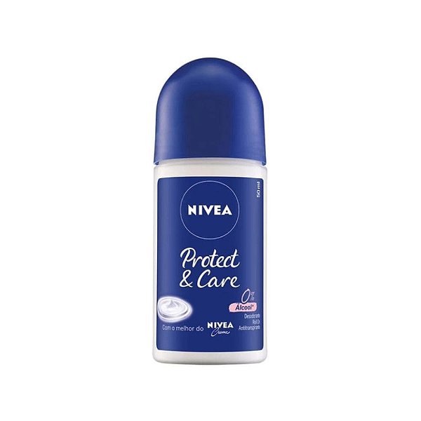 Desodorante Antitranspirante Roll On Protect Care Nívea 50ml