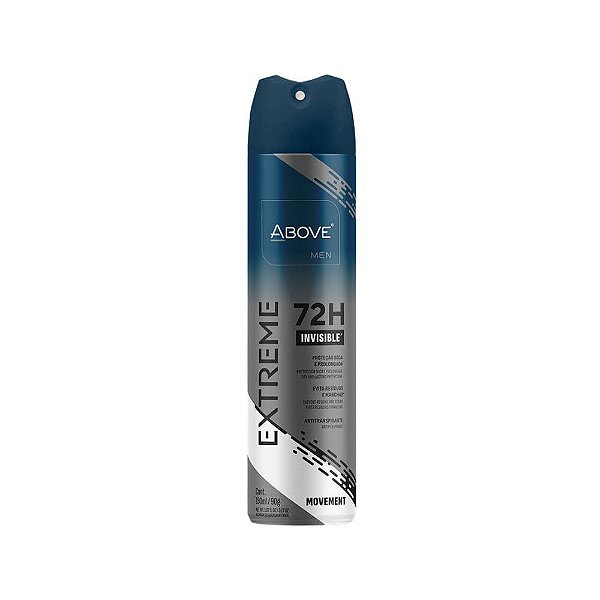 Desodorante Above Men Extreme Invisible Movement 72h 90g