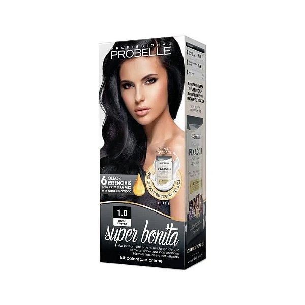 Coloração 1.0 Preto Intenso Super Bonita Probelle