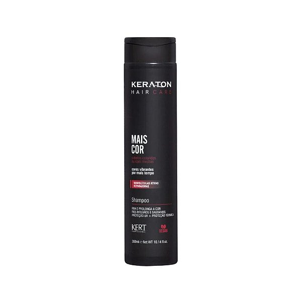Keraton Hair Care Shampoo Mais Cor 300ml