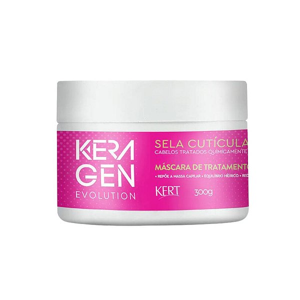 Máscara de Tratamento Keragen Evolution Sela Cutícula 300g