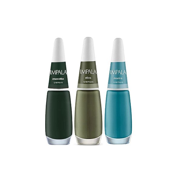 Kit 3 Esmaltes Impala Possibilidades