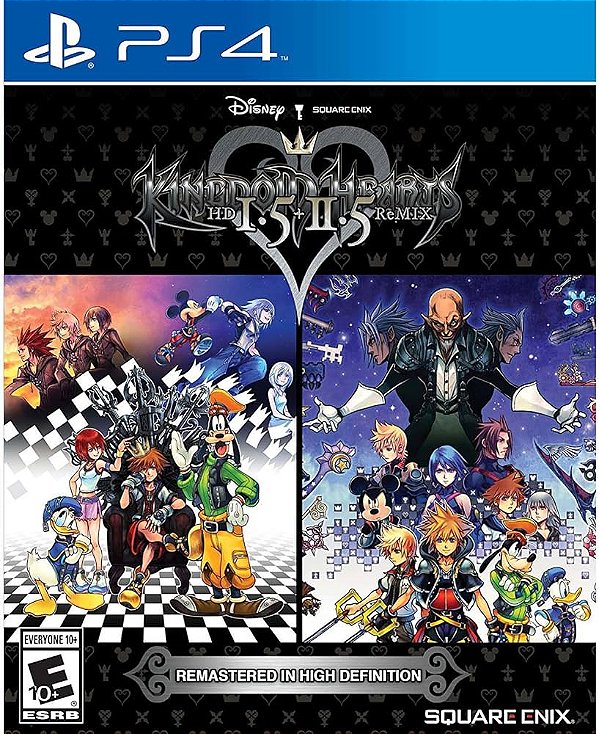 Jogo PS4 Kingdom Hearts 1.5 + 2.5 Remix Seminovo