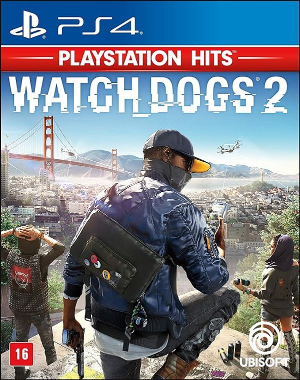Jogo PS4 WatchDogs 2 Seminovo