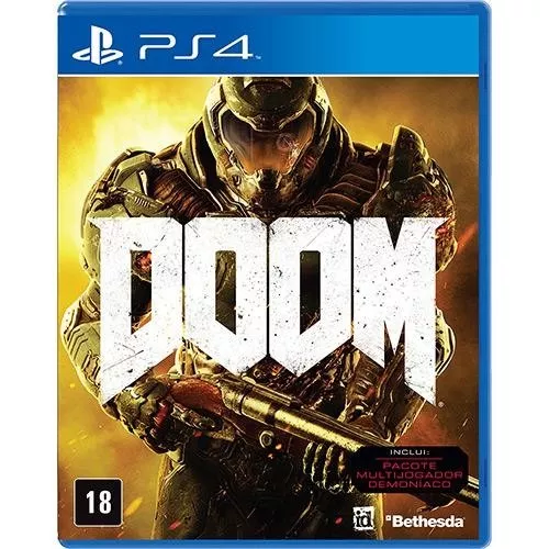 Jogo PS4 Doom Seminovo