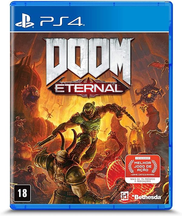 Jogo PS4 Doom Eternal Seminovo