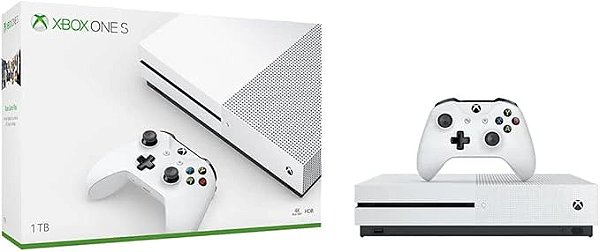Console Xbox One S Branco 500GB Semi-novo