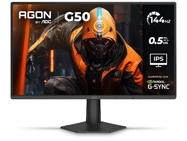 Monitor Gamer AOC Agon G50 24G50F/57 23,8" Full HD IPS 0,5ms HDMI DisplayPort G-Sync