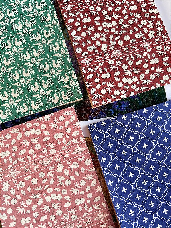 Bloco de Anotações A5 - Floral