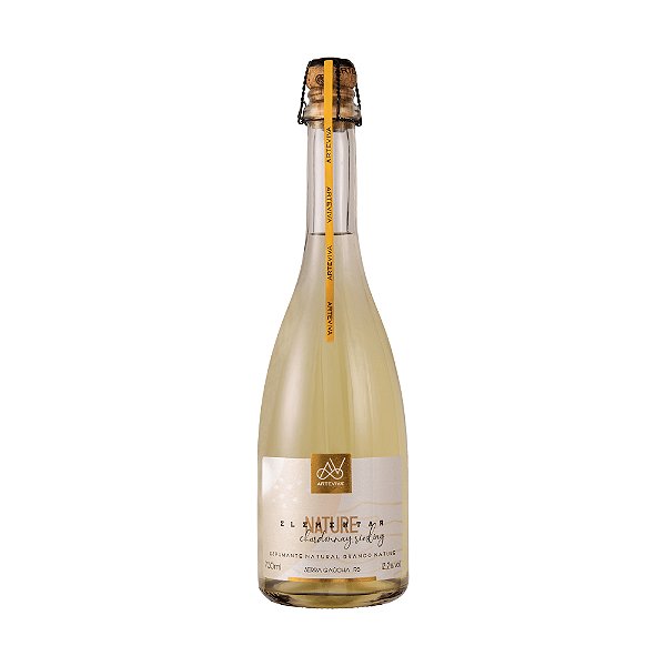 ARTEVIVA ELEMENTAR ESPUMANTE BRANCO NATURE CHARD/RIESL 750ML