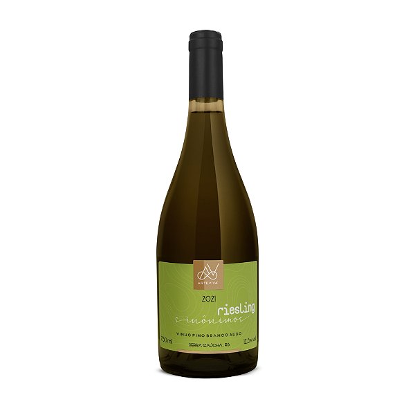 ARTEVIVA SINONIMOS RIESLING VINHO BRANCO SECO SAFRA 2021 750 ML
