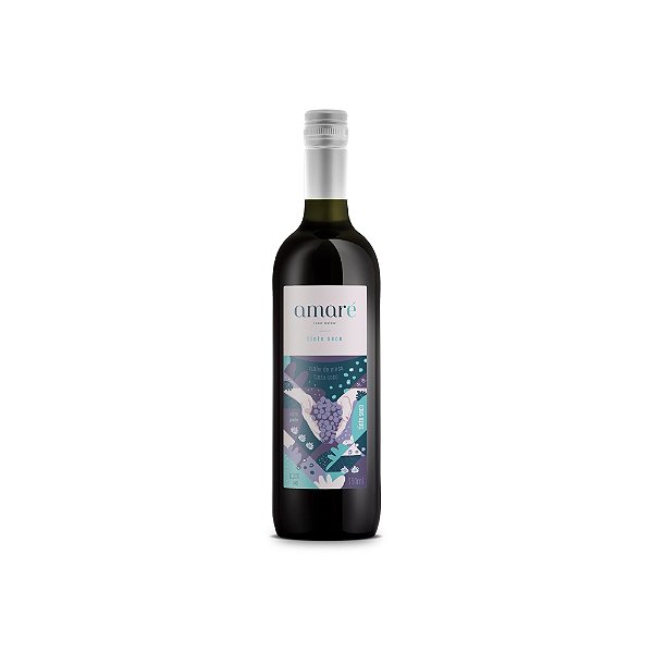 VINHO AMARE TINTO DE MESA SECO 750 ML