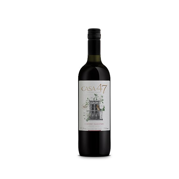 VINHO CASA 47 TINTO CABERNET SAUVIGNON FINO SECO 750 ML