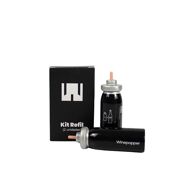 KIT REFIL 2 UNIDADES WINE POPPER