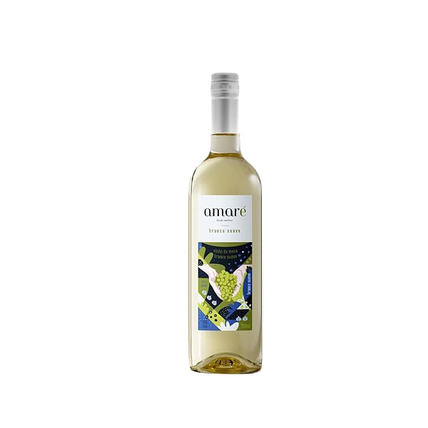 VINHO AMARE BRANCO DE MESA SUAVE 750 ML