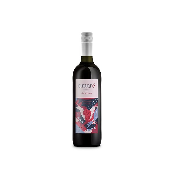 VINHO AMARE TINTO DE MESA SUAVE 750 ML