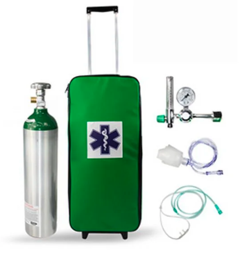 Kit Oxigenio 5 Litros – Com Bolsa Rodinha Sem Carga