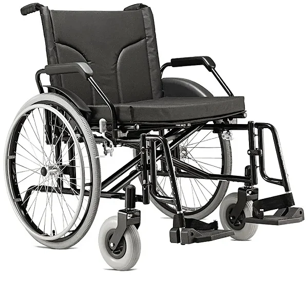 CADEIRA DE RODAS BIG AÇO 160 KG