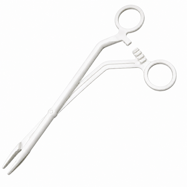 PINÇA CHERRON 25CM DESCARTAVEL