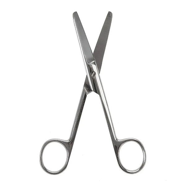 TESOURA CIRÚRGICA 15CM RETA ROMBA/ROMBA