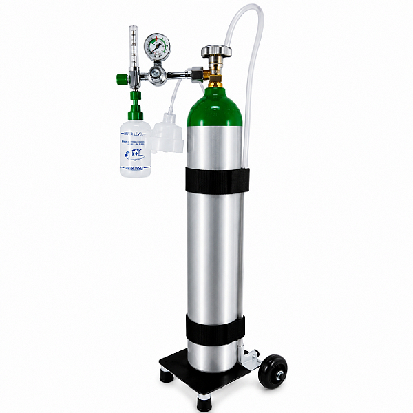 KIT OXIGÊNIO 5 LITROS - C/ CARRINHO S/ CARGA