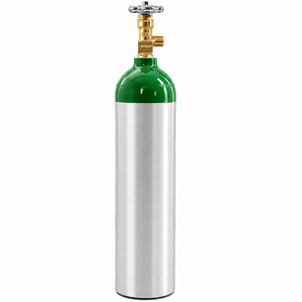 CILINDRO DE OXIGENIO 3 L ALUMINIO SEM CARGA