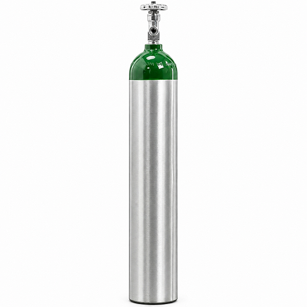 CILINDRO DE OXIGENIO 5 L ALUMINIO SEM CARGA