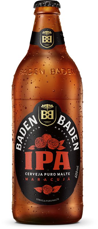 Cerveja Baden IPA Maracujá 600ml