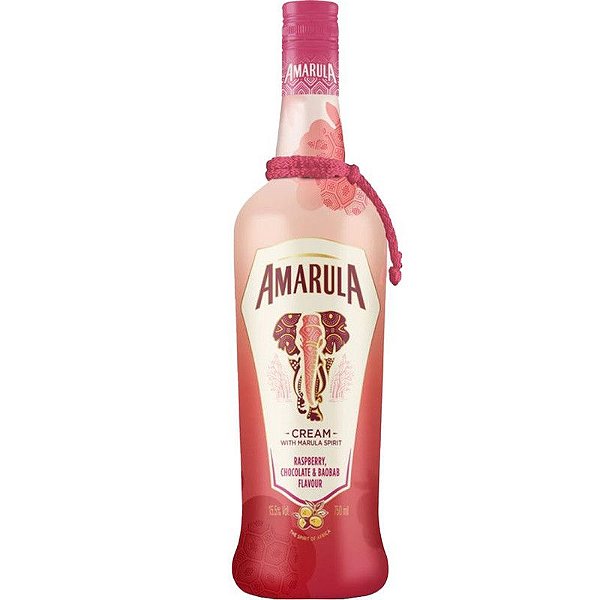 Licor Amarula Raspberry, chocolate e baobab Original 750ml